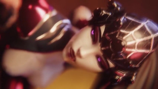 Widowmaker deep Anal with Cum in Ass . Overwatch