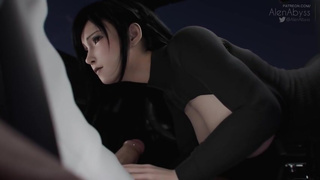 Tifa wants to please you before arriving