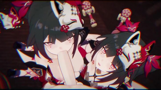 Two Beautiful Teens Sucking A Cock Together!