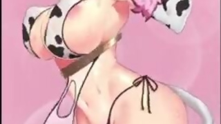 Project QT Play Room Cow Girl