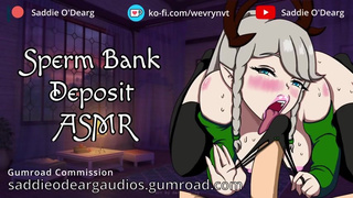 Sperm Bank Deposit ASMR (Gumroad)