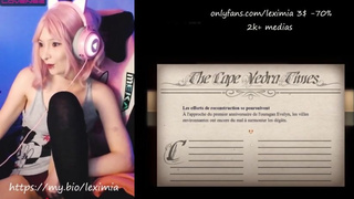 Treasure of Nadia Story FR (Episode 4) a milf fingers herself in front of my eyes (Porn scene)