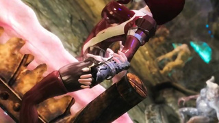 skyrim The estrus caught the latex Taimanin 2