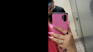 Fucked Raw by and Bred In Public Restroom