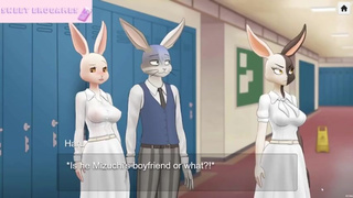 Haru's secret life Chapter #2 Louis fucks the bitch bunny Haru beastars