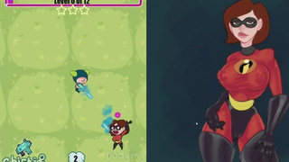 MILF Helen Parr - multiple creampies - Elastigirl