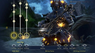 Warframe Nezha Playing Shawzin gone mild Summertime Sadness shawzin score by Dubinichev