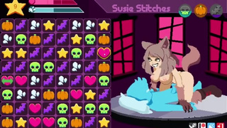Spooky Starlets: Pixel Pornstars [v0.4] Furry wolf giving a head