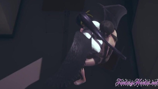 High School DxD Hentai - Akeno Himemija is fucked and cums inside her