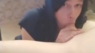 Sissy Slut do blowjob (Cum on Face, Cut Version)