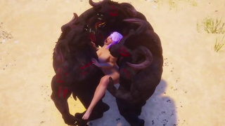 Furry gangbang | wild life | 4