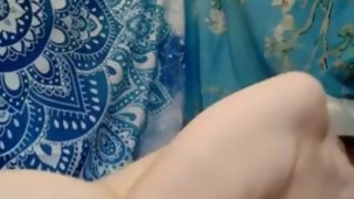 Speaking in tongues tiny tits hairy Camgirl loses her fucking mind CUMMING HARD female orgasm tantra