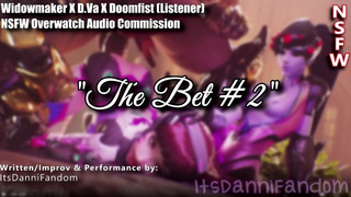 【R18 Overwatch Audio RP】The Bet #2 | Widowmaker X D.Va X Doomfist (Listener)【FF4M】【COMMISSION】