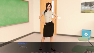 Echoes of Lust # 22 The teacher caught me with my stepsister at an erotic photo shoot at school