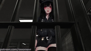 Horny Police Officer Makes You Her Personal FREE USE Fucktoy