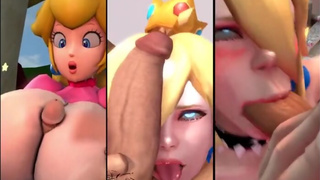 Girl Bounce Vol 1 (Princess Peach PMV) SFM