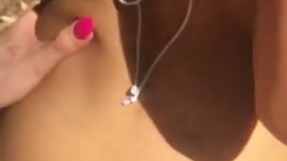 Casey Kisses and Kylie Le Beau Fuck Outdoors