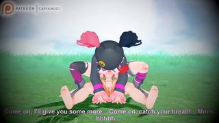 Zoe & Lily Hentai ???? PALWORLD 18+ year old Girls Fun Night out | R34 Anime Sex JOI 3D Porn