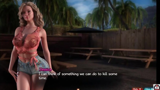 Treasure of Nadia - (PT 50) - Suntset and a hot blonde.....bliss