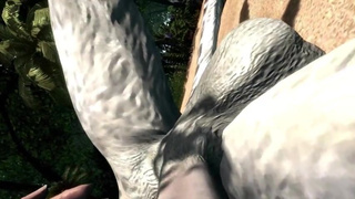 Pet The Khajiit Kitty Cock FPOV Taker POV Skyrim