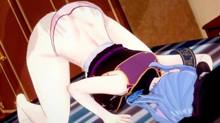 Hoshimachi Suisei just has flirting sex