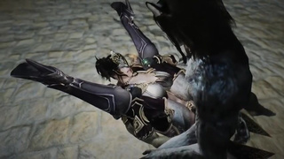 skyrim Lust mask female knight 3P