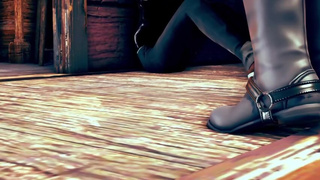 female knight lose to monster ork - episode.31