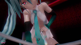 hentai mmd - doctor miku つみ式ミクさんがお腹に聴診器あてるだけ (lovemax)