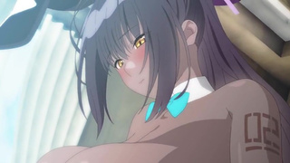 Karin wants to show the bunny suit to her Sensei | Blue Archive