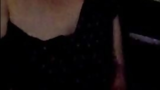 Innocent Little Nympho Plays with Vibrator Driving Through busy main street