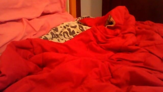 Jasmine strips, plays, and cums