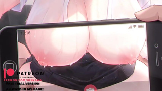 Genshin impact ganyu get filmed! - 4k hentai 60fps