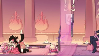 GUZZLING CUM Max The Elf In The LAND OF DESIRES Against BIG COCKED FUTAS + [Censored] Gallery