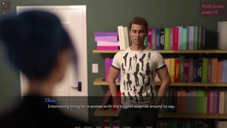 Fetish Locator Week 2 Part 25 (READ ALOUD w/ in game voices & sound) Officer Lyssa strokes your dick