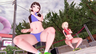 【KKVMD MMD】Chocolate Cream 錦木千束 井ノ上たきな 【リコリス・リコイル】