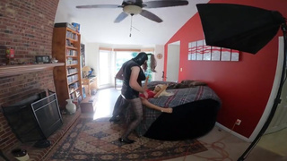 Huge fake tits cross dresser fucking sex doll Giulana cumming on her pussy