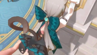 Lynette - Standing Sex [Genshin Impact]