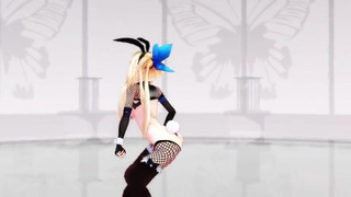Hentai MMD - Abracadabra Akari 逆バニー (Hazy)