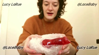 Unboxing Simply Elegant Glass Dildo Lucy LaRue LaceBaby