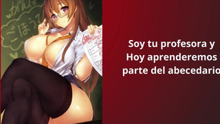 ASMR -GEMIDOS - TEACHER - ROL - Soy tu profesora y aprenderemos las primeras letras del abecedario