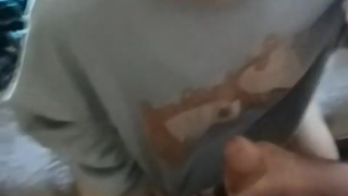 DD Sadie Loves it When Daddy Cums on Her Sweater