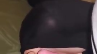 Hot wife giving blowjob to brother-in-law.