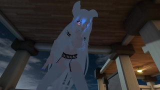 Slutty Thigh High Waifu Gives Virtual Lap Dance (POV)