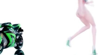 [MMD]RaceQueen Winter-HIGHER[by Weiss_Schnee]