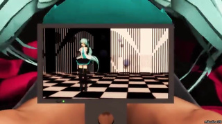 Hentai MMD - ミクのセックス一心不乱 (Mikuline39)