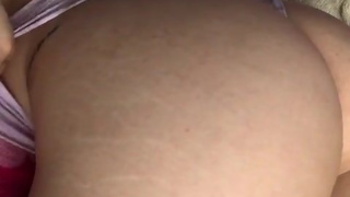 Naughty slut plays with her Big ass and pink pussy - Colombian Tiktoker