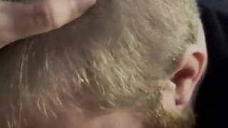 Stepson shows stepmom he can eat pussy better than his father