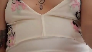 Alone at Home masturbation and NEIGHBOR SEE me