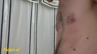 MatureNL - BBW Granny With Huge Naturals Seduced Her Nerdy Step Son