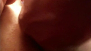 Homemade wife vaginal stretching and fist